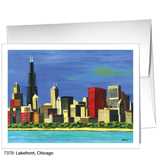 Lakefront, Chicago, Greeting Card (7379)