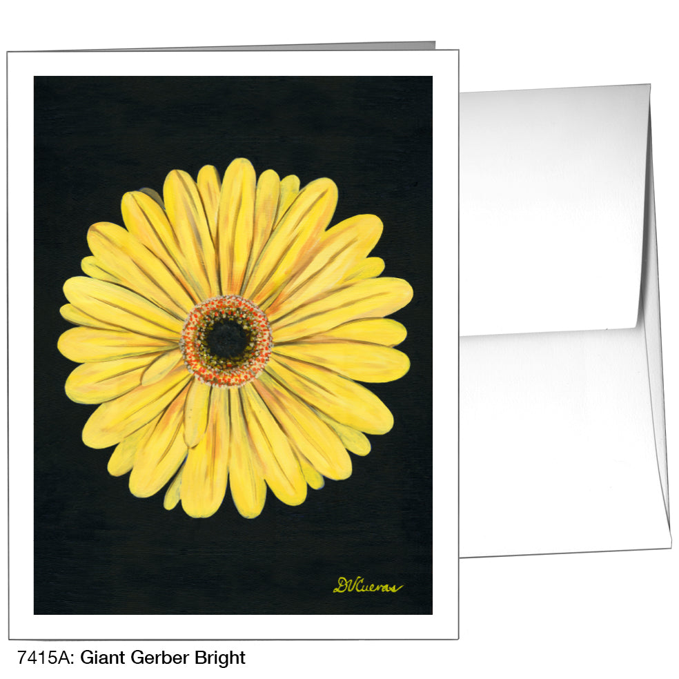 Giant Gerber Bright, Greeting Card (7415A)