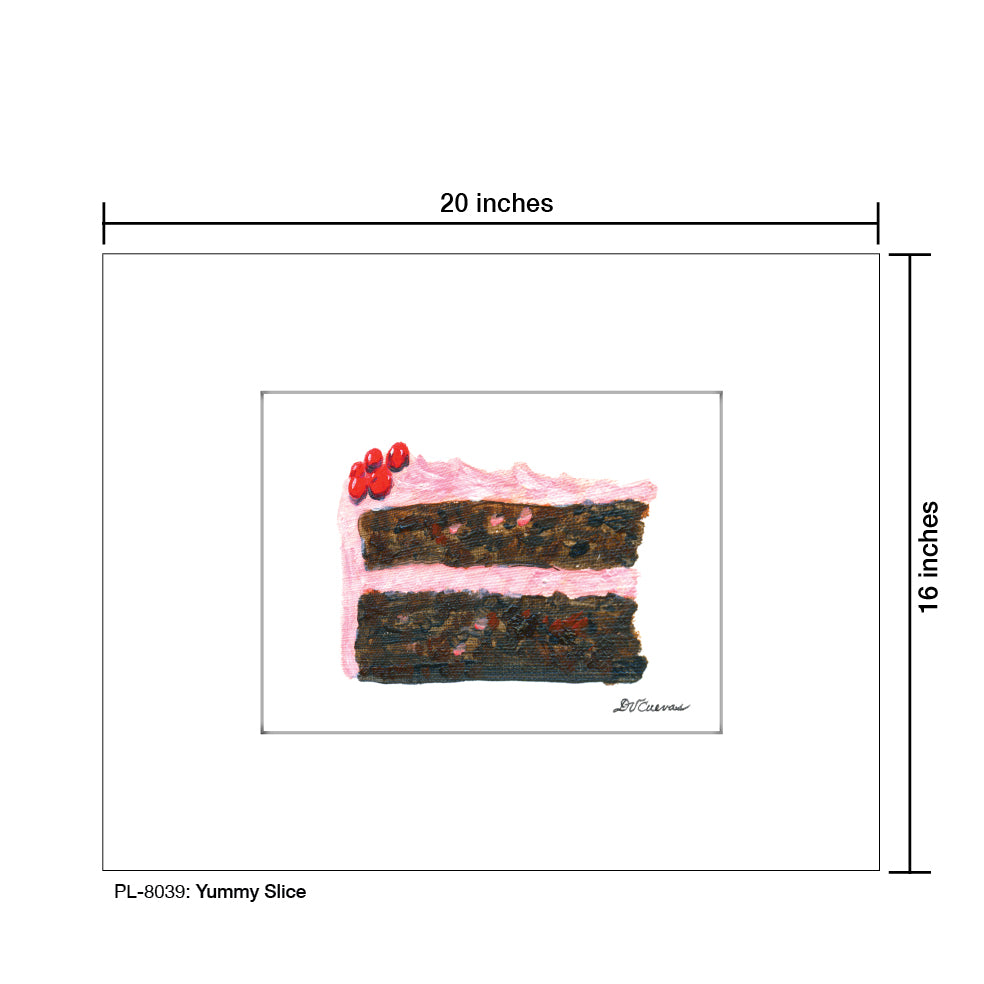 Yummy Slice, Print (#8039)