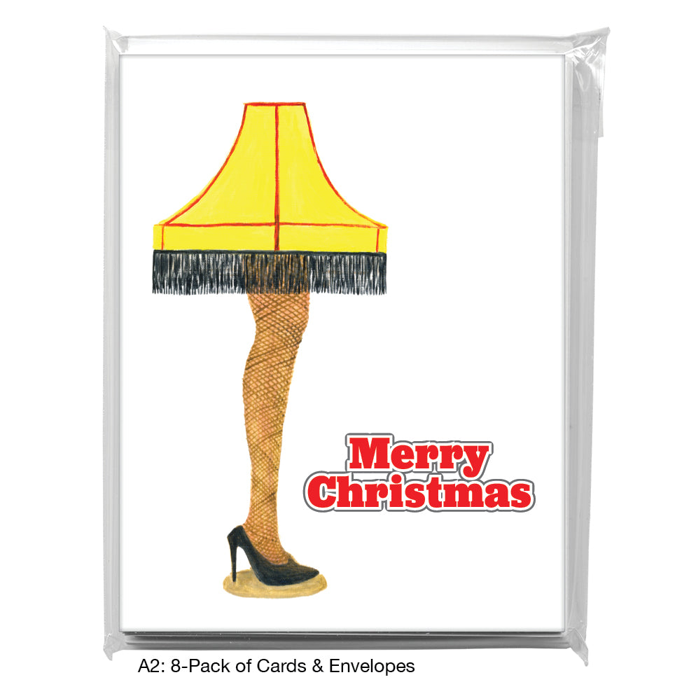 Leg Lamp, Greeting Card (8120A)