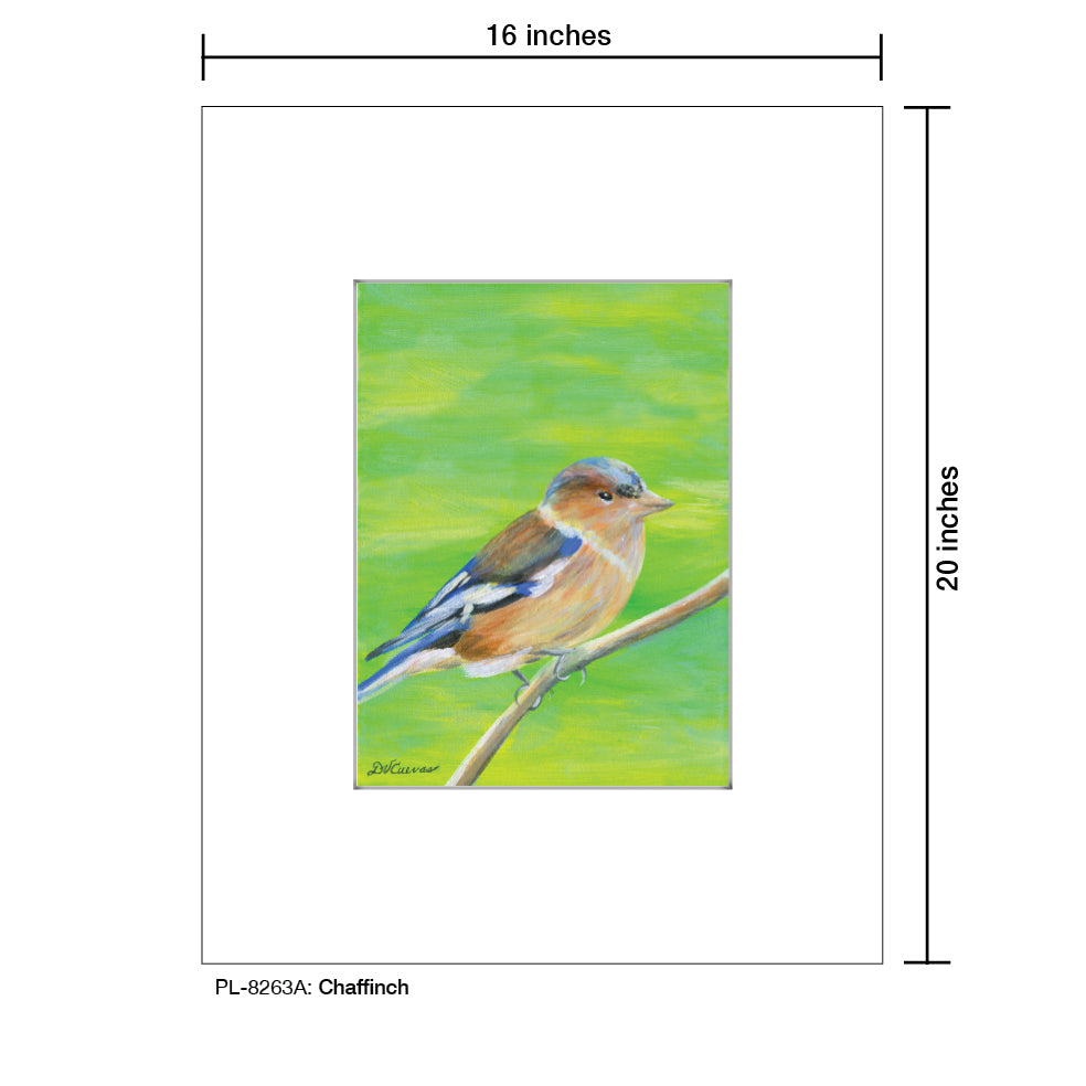 Chaffinch, Print (#8263A)