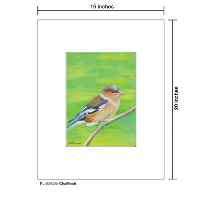 Chaffinch, Print (#8263A)