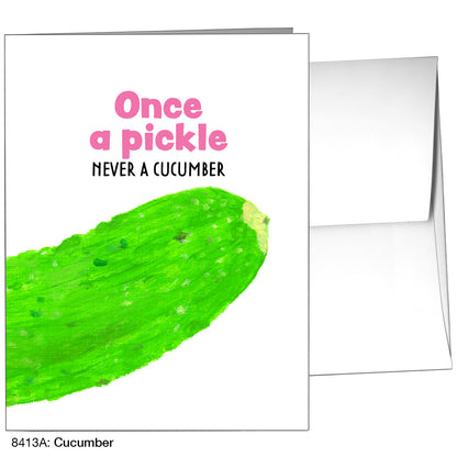 Cucumber, Greeting Card (8413A)