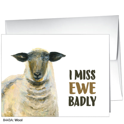 Wool, Greeting Card (8443A)