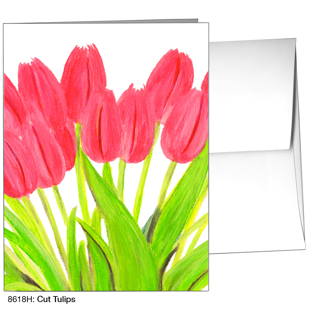 Cut Tulips, Greeting Card (8618H)