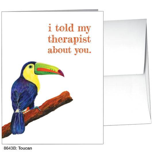 Toucan, Greeting Card (8643B)