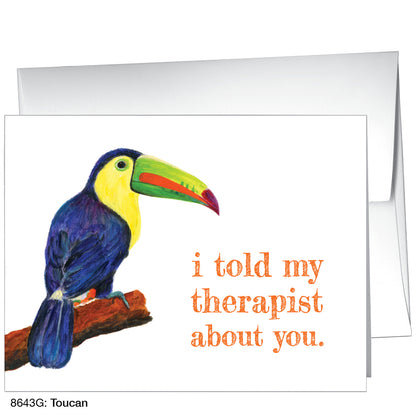 Toucan, Greeting Card (8643G)